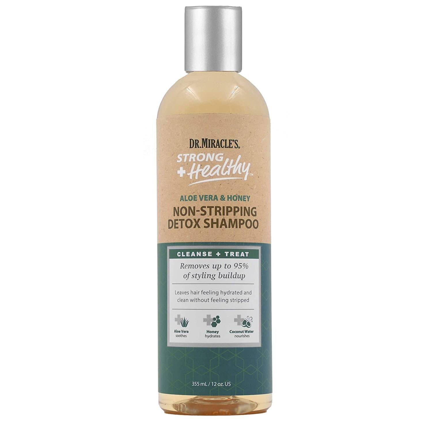 DR MIRACLES Strong + Healthy Non Stripping Detox Shampoo (12oz) DR MIRACLES Strong + Healthy Non Stripping Detox Shampoo (12oz)