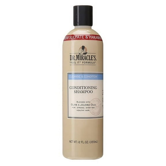 Dr. Miracles Feel It Formula Conditioning Shampoo, 12 oz, 6 Pack