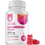 Dr. Moritz Magnesium Gummies Sugar-Free - Calm Magnesium Gummies Supplement for Children, Sugar-Free Magnesium Calm Chews for Kids & Adults (60 Count)
