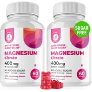 Dr. Moritz Magnesium Gummies Sugar-Free, Calm Magnesium Gummies Supplement, Sugar-Free Magnesium Calm Chews for Kids & Adults 120 Count