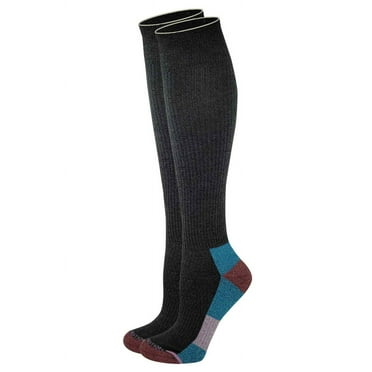 Dr. Motion Women Outdoor Half-Cushion 8-15 mmHg Compression Knee High Socks (1 Pair)