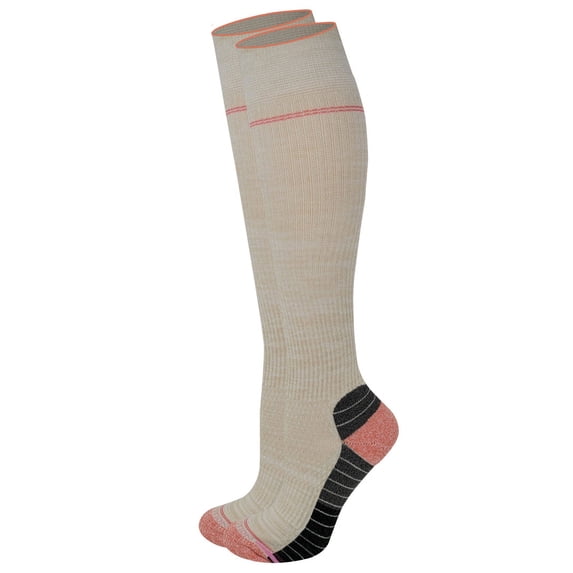 Dr. Motion Women Outdoor Half-Cushion 8-15 mmHg Compression Knee High Socks (1 Pair)