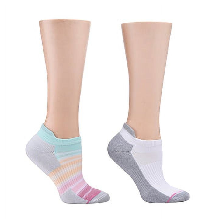 Dr. Motion Women's Solid Soft Ombre Print HalfCushion Compression