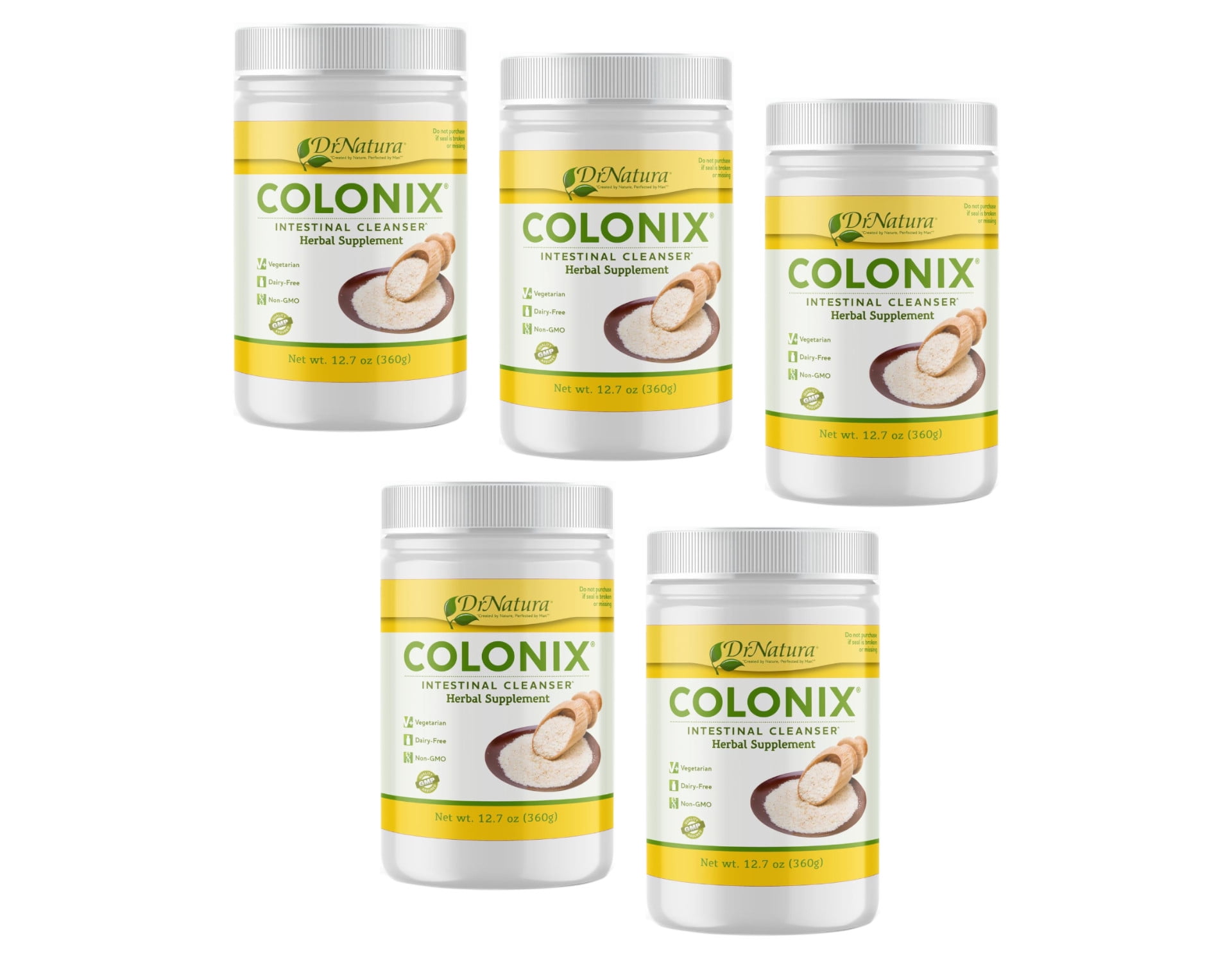 Dr. Natura Colonix Intestinal Cleanser Herbal Supplement Powder