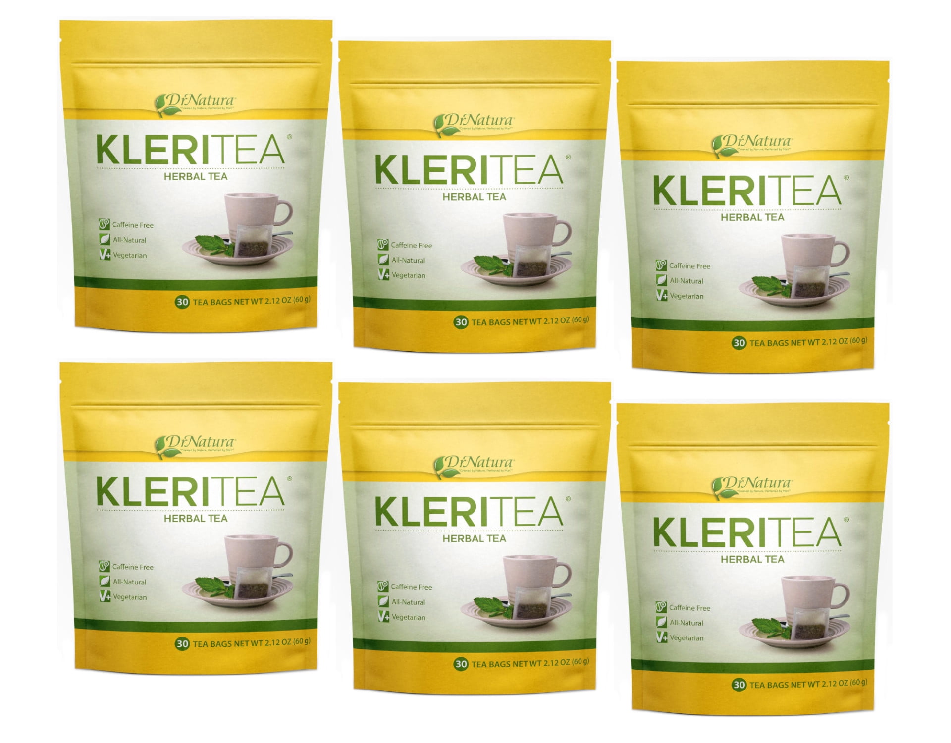 Dr. Natura Kleritea Intestinal Cleanser Herbal Tea, 30 Count