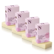 Dr. Natural Castile Bar Soap, Soap Bars, Lavender, 5 oz, 4 pk