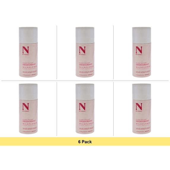 Dr. Natural Deodorants Stick Wildflower 3 oz - 6 Pack Bundle