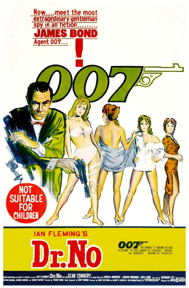 Dr No Canvas Art - (11 x 17)