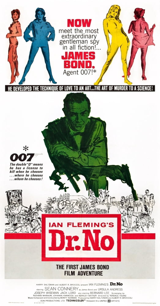 Dr No Canvas Art - (24 x 36)