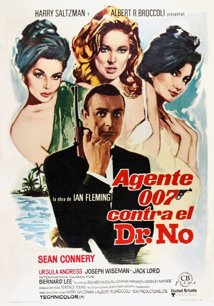 Dr No Canvas Art - (24 x 36)