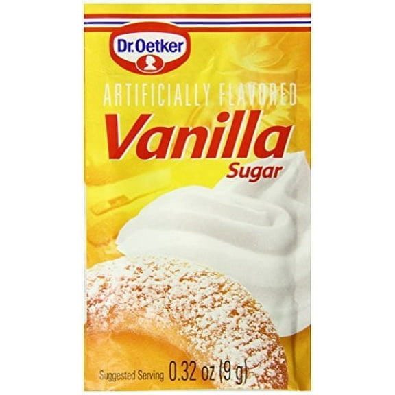 Dr. Oetker Artificially Flavored Vanilla Sugar Crystals, 32 oz, 6 Pack