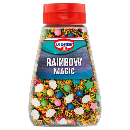 Dr. Oetker Baking Rainbow Magic Sprinkles 115g, British Import (Pack of 2)