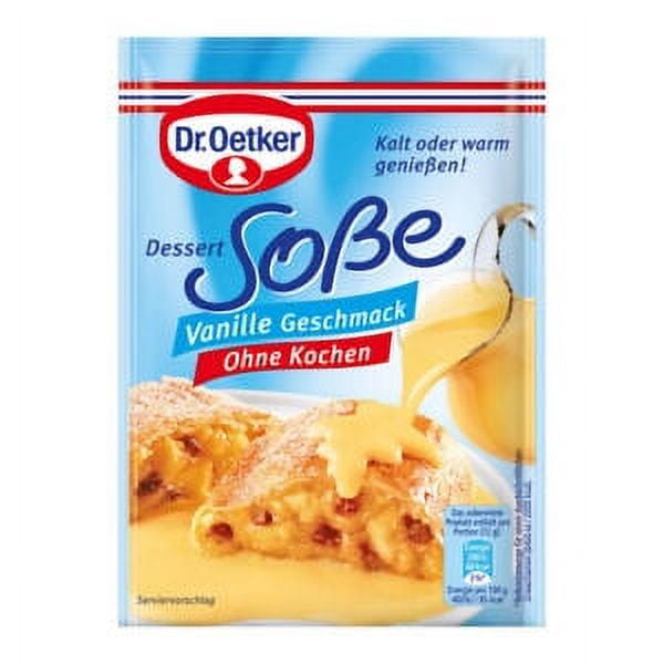 Dr.Oetker Dessert Sauce VANILLA 1ct. Made in Germany