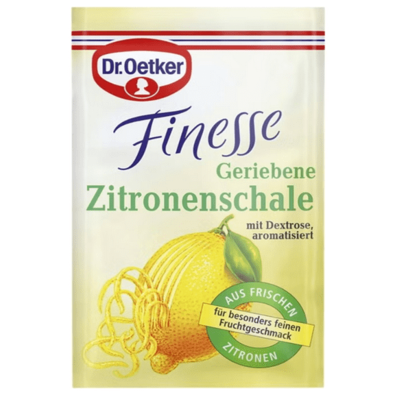 Dr Oetker Finesse Zitronenschale- 3 pcs