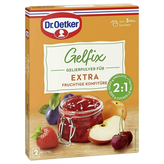 Dr. Oetker Gelfix 2:1 gelling sugar for jams, jellies and marmalades