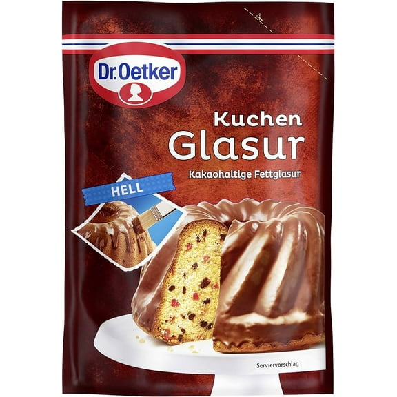 Dr.Oetker MILK chocolate icing for cakes/pastries 1ct.