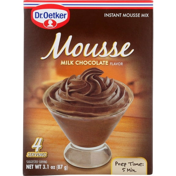 Dr. Oetker Mousse Instant Mousse Mix Milk Chocolate