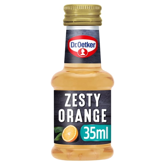 Dr Oetker Natural Zesty Orange Extract 35Ml, Imported from Britain