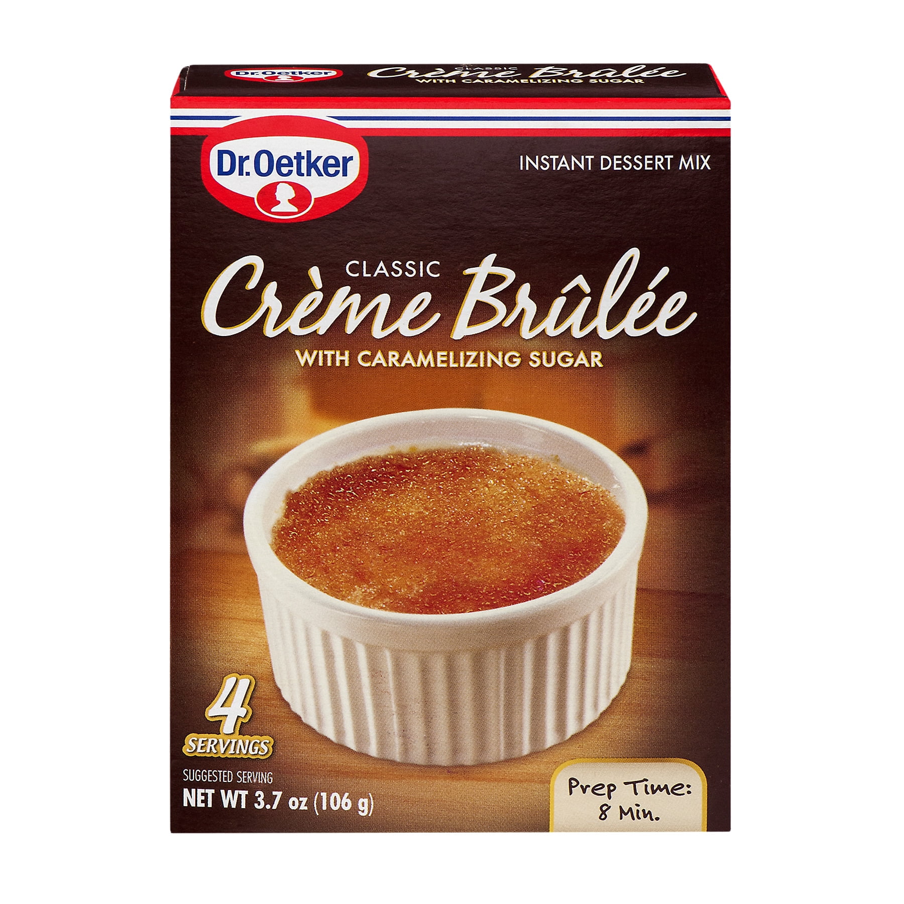 Dr. Oetker Organics Instant Custard Cream Creme Brulee Dessert Mix, 3.7 ...