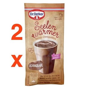 Dr.Oetker SOUL WARMER Pudding CHOCOLATE flavor 2pc/2 servings-