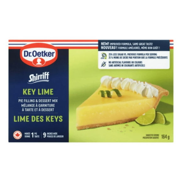 Dr. Oetker Shirriff Pie Filling & Dessert Mix Key Lime 164g