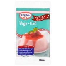 Dr.Oetker Vege-Gel Sachets 19.5G, Imported from Britain