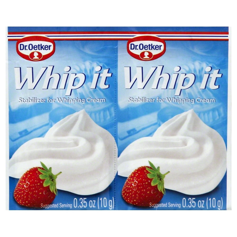 DR.OETKER, WHIP IT, STABILIZER FOR WHIPPING CREAM