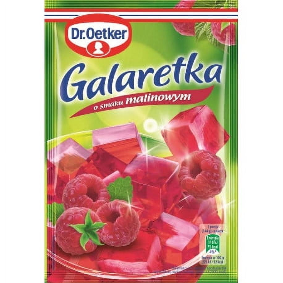 Dr. Oetker instant jello RASPBERRY 3 pack/12 servings - Walmart.com