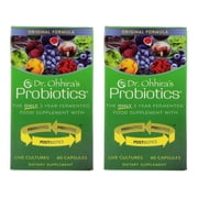 Dr. Ohhiras Essential Formulas Inc., Probiotics, Original Formula, 60 Capsules - 2 Packs