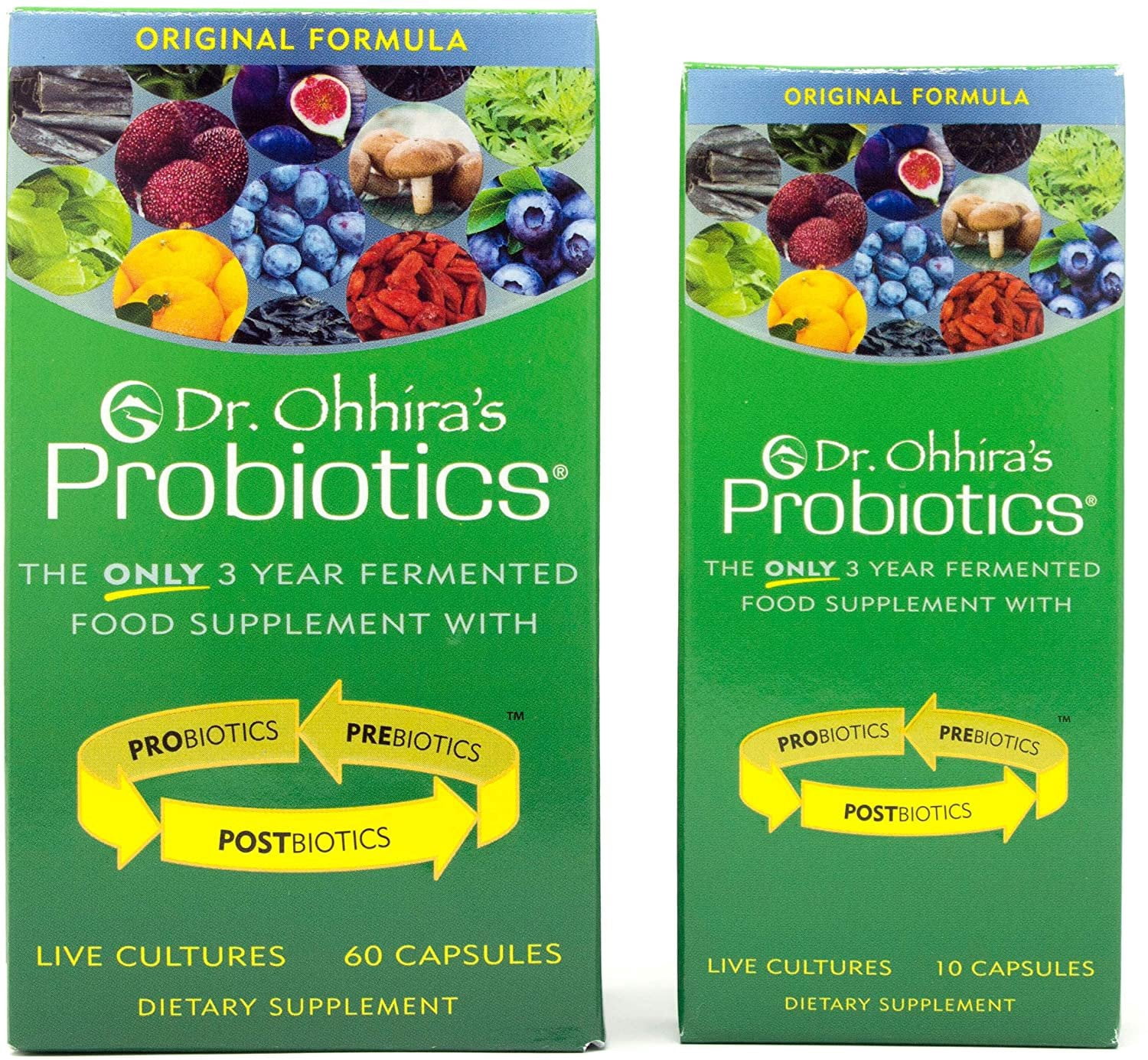 Dr. Ohhira's Probiotics, Daily, Original Formula, 60 Caps with Bonus 10