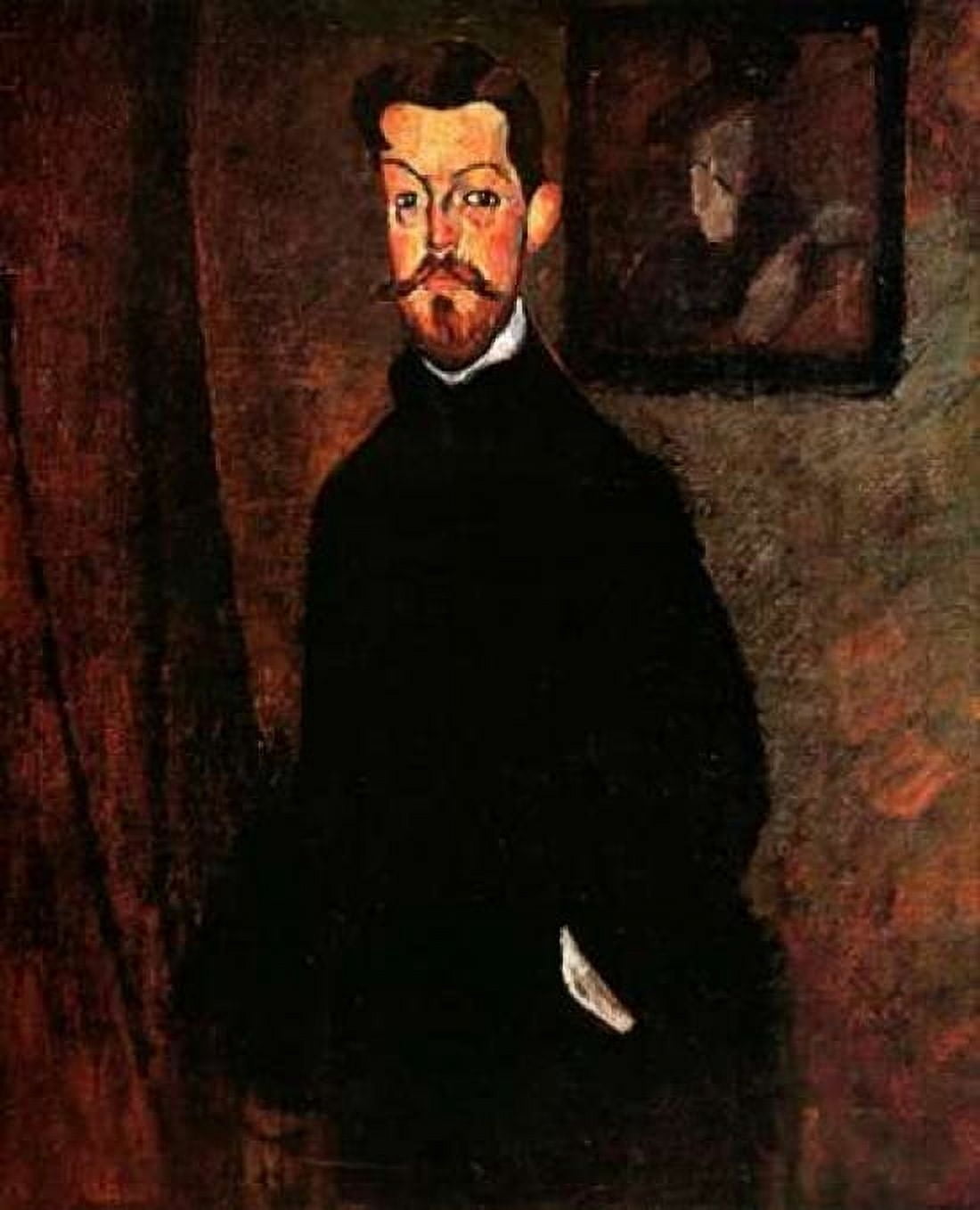 Dr Paul Alexandre Canvas Art - Amedeo Modigliani (24 x 30)