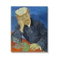 thumbnail image 1 of Dr Paul Gachet Van Gogh Portrait Botanical & Floral Painting Gallery Wrapped Canvas Print Wall Art, 1 of 7
