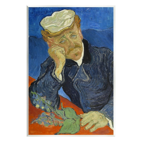 Dr Paul Gachet Van Gogh Portrait Botanical & Floral Painting Unframed Art Print Wall Art