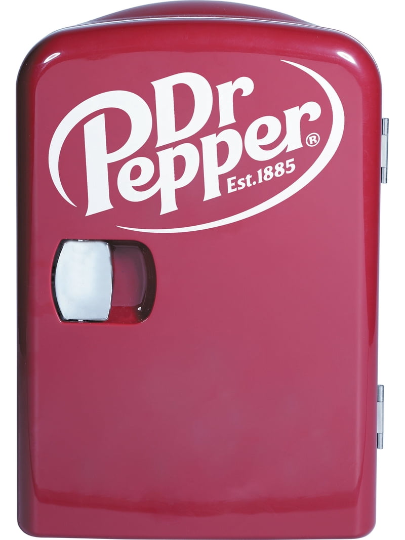 Dr. Pepper, 6 Can Beverage Refrigerator, MIS153DRP, Red - Walmart.com