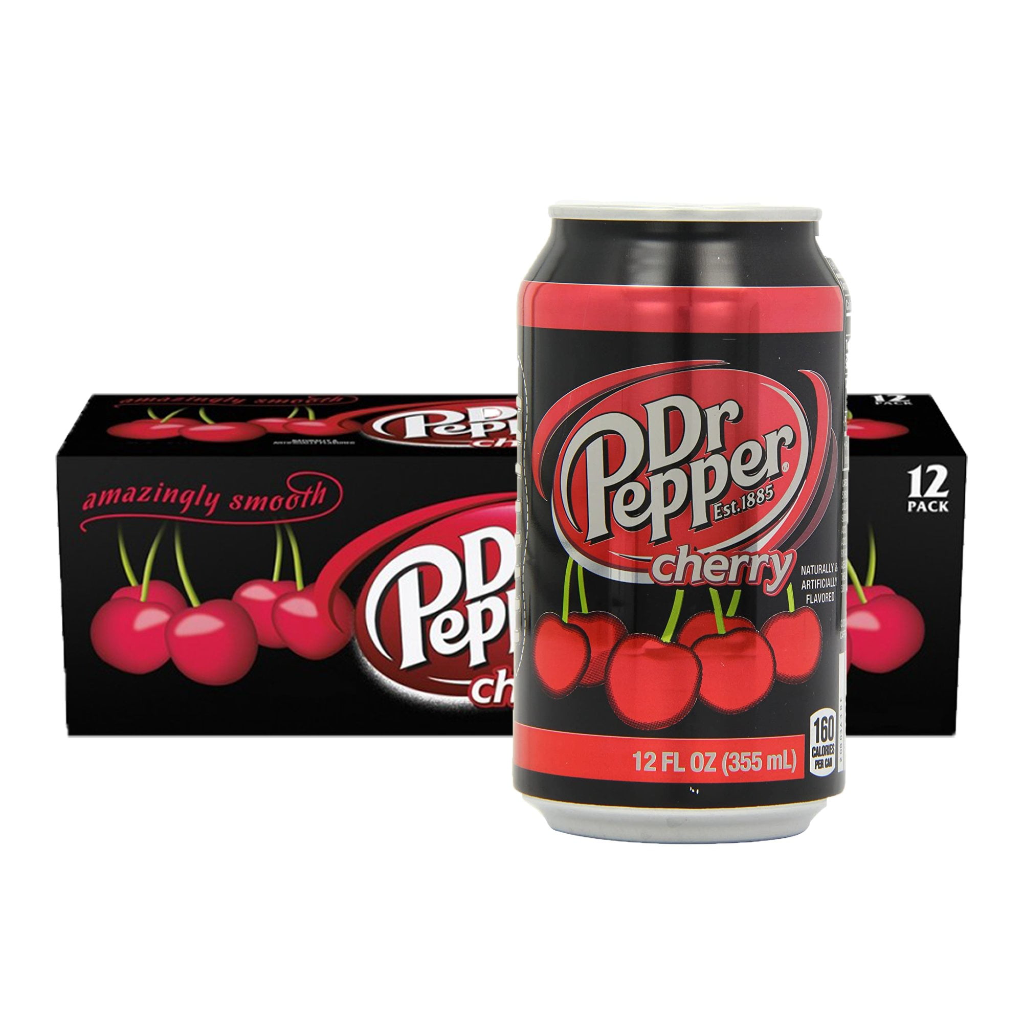 Dr Pepper Cherry 355 ml (Pack of 12) - Flavored - Walmart.com