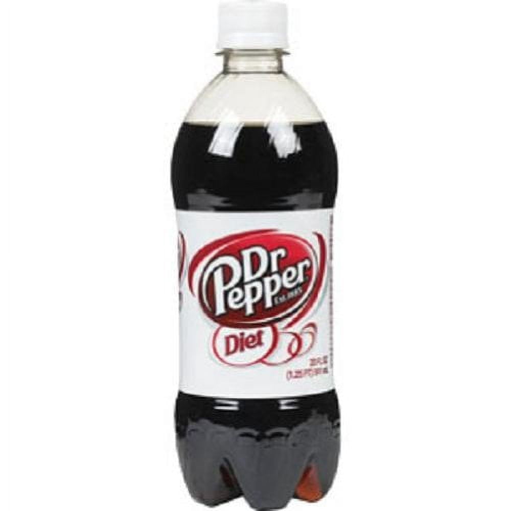 Dr. Pepper Diet Soda, 20 Fl Oz (Pack of 24) Diet 20 Fl Oz (Pack of 24)