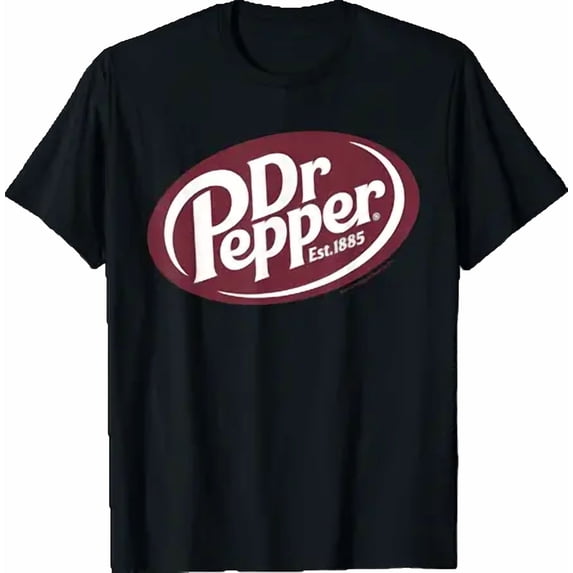 Dr Pepper Est 1885 Classic Vintage Logo T-Shirt