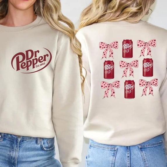 Dr Pepper Est 1885 Sweatshirt, Soda xMas Sweatshirt - Sizes S-5XL ,Art Print JSC