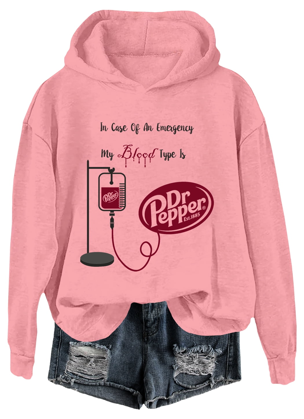 Dr Pepper Hoodie, Dr Pepper Soda Lover Hoodie, Dr Pepper Sweatshirt, Dr ...