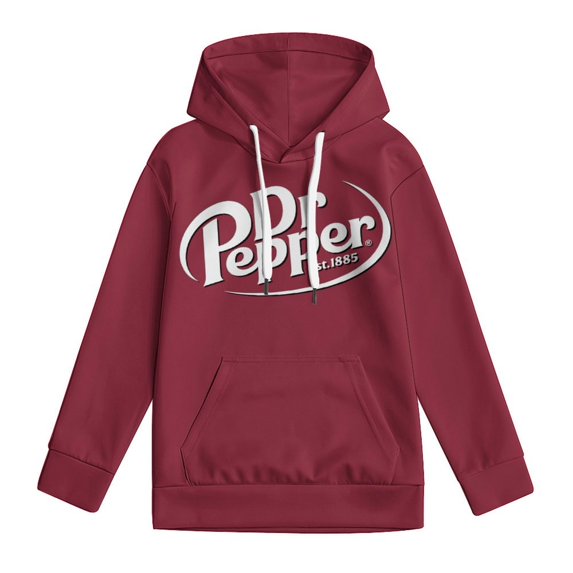 Dr Pepper Hoodies for Boys Girls, Kids 3D Print Pullover Hooded With Pocket, Youth Novelty Long Sleeve Hooded, Fashion Sweatshirt, S-XL