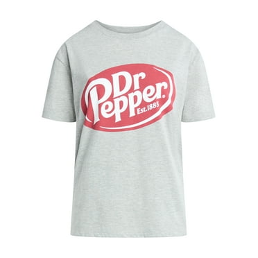 Dr Pepper Licensed Graphic Short Sleeve Tee, Women's