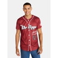 thumbnail image 1 of Dr Pepper Men's & Big Men's Graphic Button Up Jersey, Sizes XS-5XL, 1 of 5