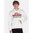 thumbnail image 1 of Dr. Pepper Men's & Big Men's Graphic Hoodie, Sizes S-3XL, 1 of 5