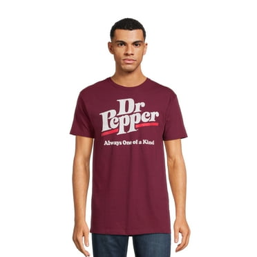 Dr. Pepper Men’s & Big Men’s Graphic Tee Shirt, Sizes S-3XL