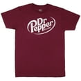 thumbnail image 1 of Dr. Pepper Men's Distressed Logo T-Shirt Established 1885 Short Sleeve Tee, 1 of 3