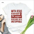 thumbnail image 1 of Dr Pepper Shirt,Gift for Her,Dr Pepper Gift for Women,Jesus and Dr Pepper Lover Shirt, 1 of 5