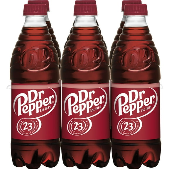 Dr Pepper Soda .5 L Bottles - 6 pk (Pack of 2)