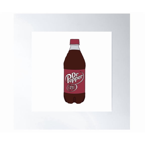 Dr.Pepper Soda Bottle Poster Wall Art Modern Wall Decor For Living Room Bedroom Home Decor Office Wall Art