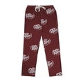 thumbnail image 1 of Dr Pepper Soda Logo All-Over Print Men's Red Sleep Pajama Pants - Small, 1 of 7