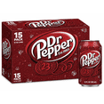 thumbnail image 1 of Dr Pepper Soda, Original, 15 Pack, 12 fl oz Cans, 1 of 7